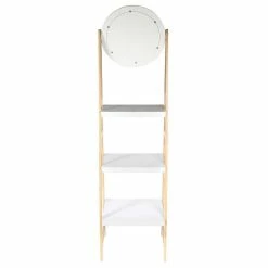 Coupon ⌛ The Home Deco Factory Etagère en bambou avec miroir Copenhague 🤩 9 Coupon ⌛ The Home Deco Factory Etagère en bambou avec miroir Copenhague 🤩 -Accessoires pour la maison Soldes 3664944183358 4