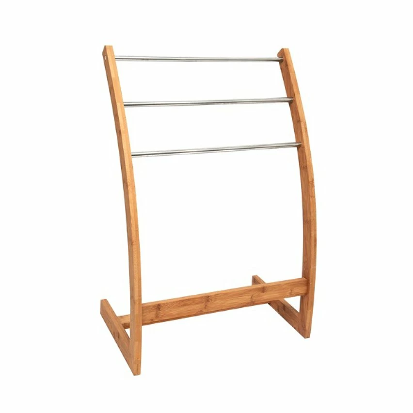 Acheter ✔️ MSV Porte Serviettes Bambou 3 Barres Acier Inox & Bambou 🔔 4 Acheter ✔️ MSV Porte Serviettes Bambou 3 Barres Acier Inox & Bambou 🔔 – Image 2