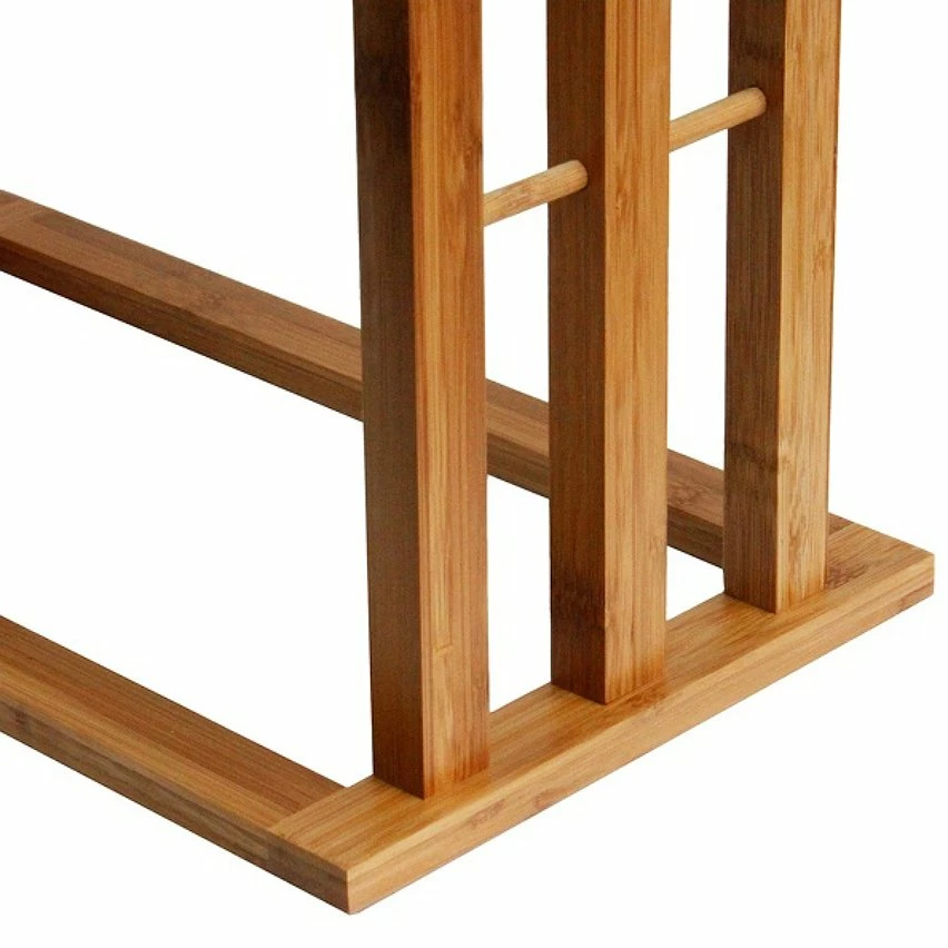 Acheter ✔️ MSV Porte Serviettes Bambou 3 Barres Acier Inox & Bambou 🔔 5 Acheter ✔️ MSV Porte Serviettes Bambou 3 Barres Acier Inox & Bambou 🔔 – Image 3