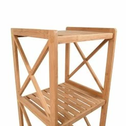 Meilleure vente ❤️ MSV Etagère Meuble de rangement 5 Niveaux en Bambou 🔔 -Accessoires pour la maison Soldes 3700281406252 3