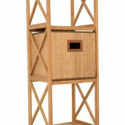 Meilleure vente ❤️ MSV Etagère Meuble de rangement 5 Niveaux en Bambou 🔔 -Accessoires pour la maison Soldes 3700281406252 5