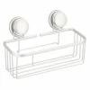 De gros 😀 MSV Etagère panier de douche à ventouses Alu 😍 -Accessoires pour la maison Soldes 3700703909408 1