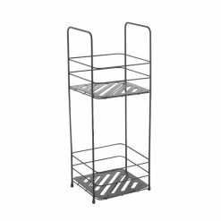 Top 10 👍 MSV Etagère 2 niveaux à poser KERY Acier Noir Mat 🔥