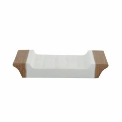 De gros 🛒 MSV Porte Savon Polyrésine FJORA Beige & Blanc ✔️