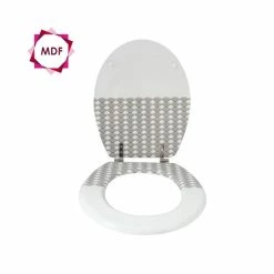 Coupon ⌛ MSV Abattant Wc MDF BENTO - Charnières Inox 🤩 -Accessoires pour la maison Soldes 3700703934011 2