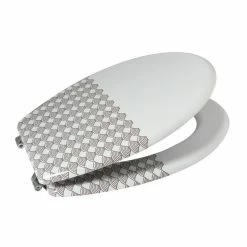 Coupon ⌛ MSV Abattant Wc MDF BENTO - Charnières Inox 🤩 -Accessoires pour la maison Soldes 3700703934011 3