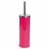 Vente flash 🔔 MSV Brosse Wc avec support Inox & Acier Rose Fuschia ⌛