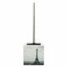 Meilleur prix 🎁 MSV Brosse Wc avec support MDF & Inox Tour Eiffel 💯 -Accessoires pour la maison Soldes 3700703945765 1