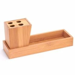 Remise 🥰 MSV Ensemble de 3 accessoires de salle de bain KEA Inox & Bambou 💯 7 Remise 🥰 MSV Ensemble de 3 accessoires de salle de bain KEA Inox & Bambou 💯 -Accessoires pour la maison Soldes 3700703946373 3