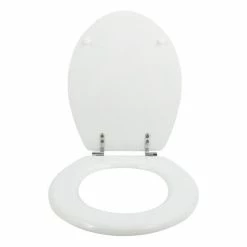 Remise ❤️ MSV Abattant WC MDF Blanc - Charnières Zinc 👍 8 Remise ❤️ MSV Abattant WC MDF Blanc - Charnières Zinc 👍 -Accessoires pour la maison Soldes 3700703947202 3