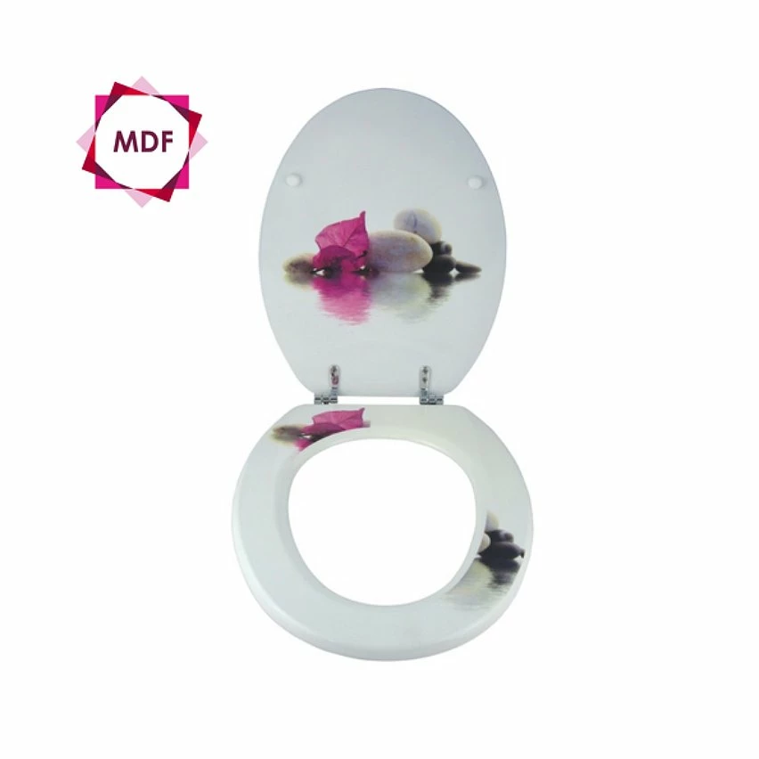 Sortie 🔔 MSV Abattant WC MDF BORNÉO - Charnières Inox 🔔 4 Sortie 🔔 MSV Abattant WC MDF BORNÉO - Charnières Inox 🔔 – Image 2