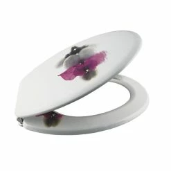 Sortie 🔔 MSV Abattant WC MDF BORNÉO - Charnières Inox 🔔 8 Sortie 🔔 MSV Abattant WC MDF BORNÉO - Charnières Inox 🔔 -Accessoires pour la maison Soldes 3700703947615 3