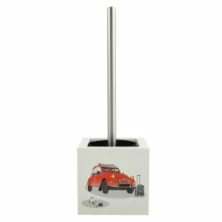 Tout neuf 🛒 MSV Brosse Wc avec support MDF & Inox Voiture 2Cv 💯
