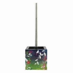 Vente flash 😍 MSV Brosse Wc avec support MDF & Inox Langkawi ✨