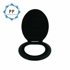 Meilleur prix 🔥 MSV Abattant WC PP Noir - Charnières PS ✔️ 6 Meilleur prix 🔥 MSV Abattant WC PP Noir - Charnières PS ✔️ -Accessoires pour la maison Soldes 3700703949800 2