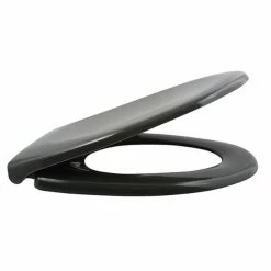 Meilleur prix 🎉 MSV Abattant WC Thermo Dur Gris Anthracite - Charnières Inox 🎁 -Accessoires pour la maison Soldes 3700703949831 4