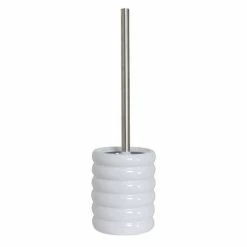 Meilleur prix 🌟 MSV Brosse Wc avec support Céramique Babylone Blanc 👏