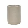 Offres 🥰 MSV Gobelet Ciment BRASILIA Taupe ⌛ -Accessoires pour la maison Soldes 3700703957119 1