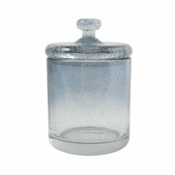 Tout neuf 🥰 MSV Boite à cotons en Vere HARRIET Bleu Transparent 🎁