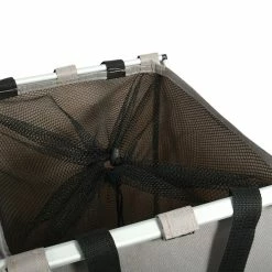 Nouveau 🛒 MSV Panier à linge LAUNDRY Taupe 😍 -Accessoires pour la maison Soldes 3700703983804 2