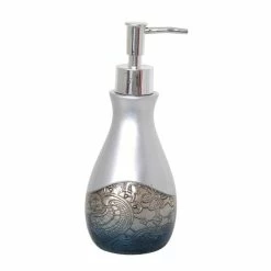 Bon marché 🛒 MSV Distributeur de savon Polyrésine ALADDIN Argent 👏