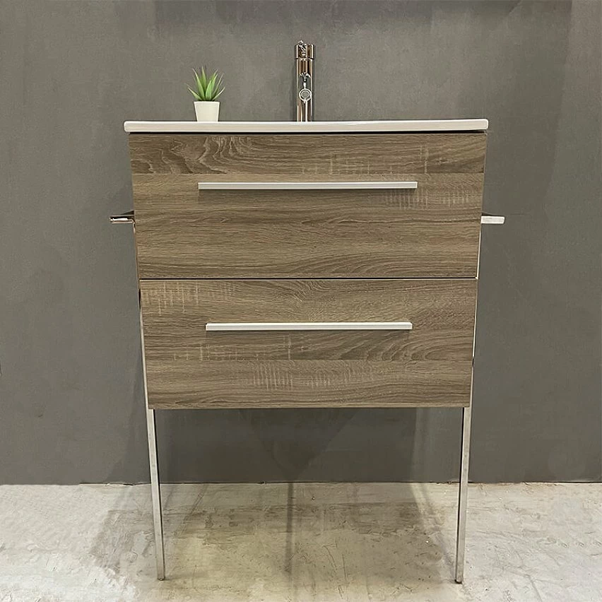 Le moins cher đ„° ByCA Meuble Ă suspendre 65 cm ChĂȘne grisĂ© avec plan vasque en cĂ©ramique - 2 tiroirs - Beop â 4 Le moins cher đ„° ByCA Meuble Ă suspendre 65 cm ChĂȘne grisĂ© avec plan vasque en cĂ©ramique - 2 tiroirs - Beop â â Image 2