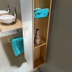 Meilleure vente 😀 ByCA Colonne suspendue 160 cm avec miroir - Harto 🔥 -Accessoires pour la maison Soldes 3701034608053 3