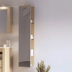 Meilleure vente 😀 ByCA Colonne suspendue 160 cm avec miroir - Harto 🔥 -Accessoires pour la maison Soldes 3701034608053 4