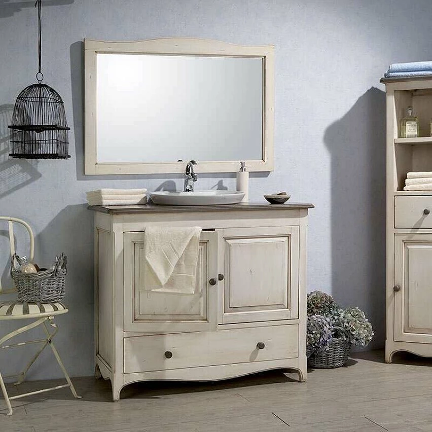 Grosses soldes 🔥 ByCA Miroir 140 cm en Acacia blanc vieilli - Garriguo 🎉 3 Grosses soldes 🔥 ByCA Miroir 140 cm en Acacia blanc vieilli - Garriguo 🎉