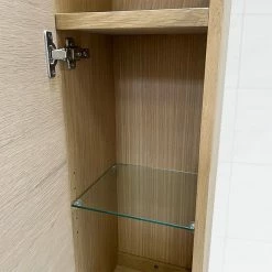 Offres 🥰 ByCA Colonne suspendue 120 cm en chêne naturel - Hémi 💯