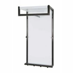 Coupon 😀 Paris prix Patère Murale 6 Crochets "Noé" 80cm Blanc 🔥