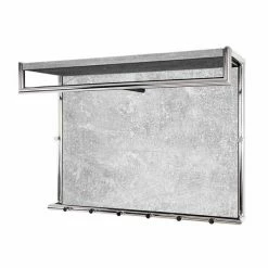 De gros 👏 Paris prix Patère Murale "Enola" 80cm Gris 😉