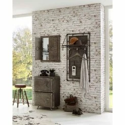 Remise ✔️ Paris prix Patère Murale "Vaded" 120cm Anthracite 🌟 -Accessoires pour la maison Soldes 4001070158826 2