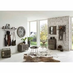 Remise ✔️ Paris prix Patère Murale "Vaded" 120cm Anthracite 🌟 -Accessoires pour la maison Soldes 4001070158895 5