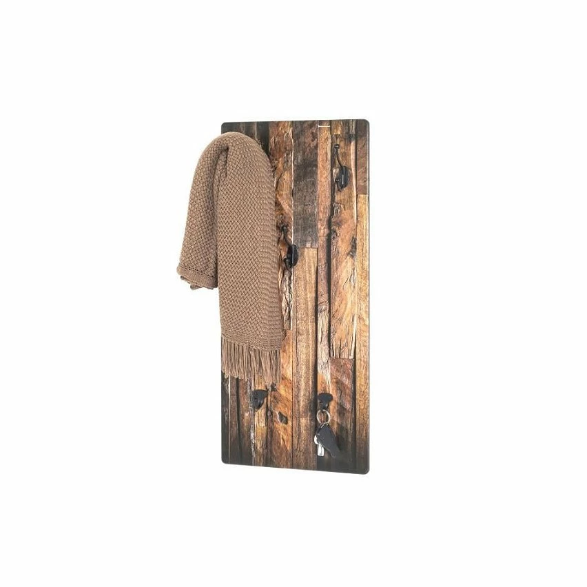 Le moins cher ✨ Alo Patere murale, MDF, Imprimé par UV, 6 Crochets, 45 x 100 x 8 cm, 17980 🌟 4 Le moins cher ✨ Alo Patere murale, MDF, Imprimé par UV, 6 Crochets, 45 x 100 x 8 cm, 17980 🌟 – Image 2