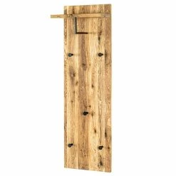 Le moins cher 🤩 Paris prix Patère Murale 5 Crochets & Cintre "Royal Oak" 100cm Naturel 🔥