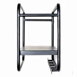 Budget 🔔 Paris prix Patère Murale 4 Crochets "Victoire" 45cm Noir 😍 -Accessoires pour la maison Soldes 4001070235060 3