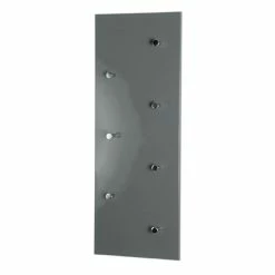 De gros ✔️ Paris prix Patère Murale 7 Crochets "Vestes" 80cm Gris 😉