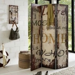 Promo 🤩 Paris prix Patère Murale Déco Vintage "3 Crochets" 60cm Naturel ❤️ -Accessoires pour la maison Soldes 4001070429087 3