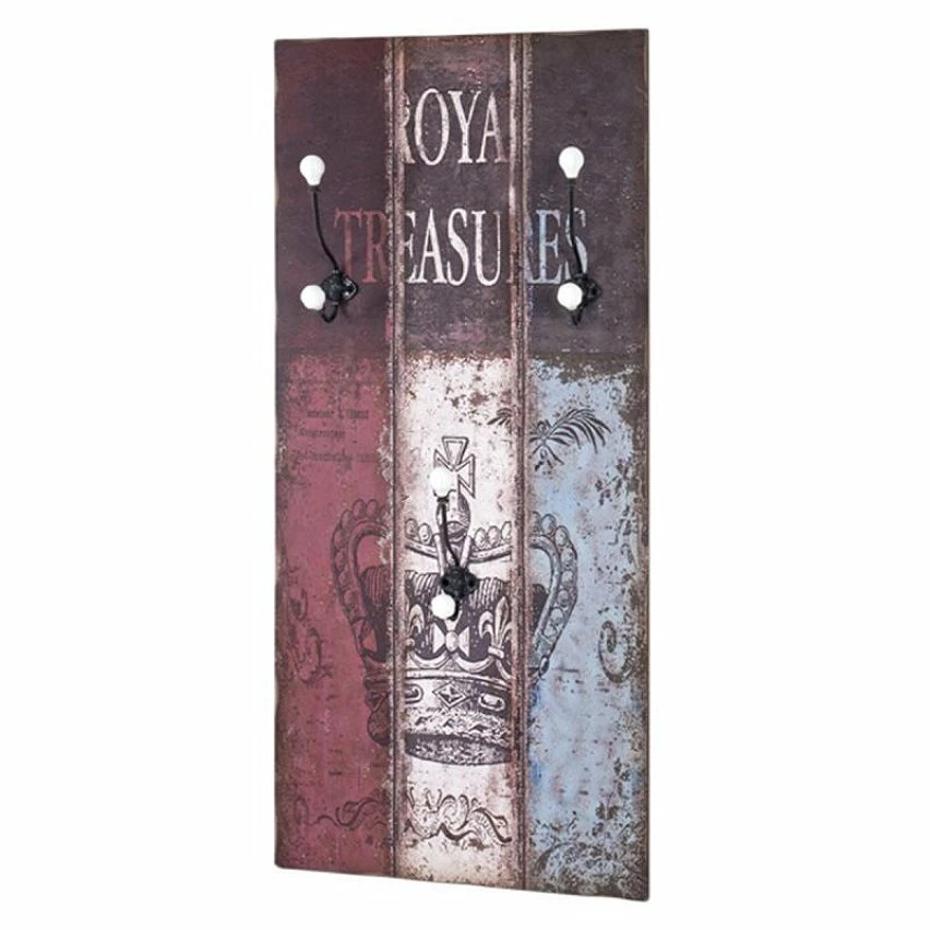 Remise 🔥 Paris prix Patère Murale 4 Crochets "Royals" 100cm Multicolore 🤩 3 Remise 🔥 Paris prix Patère Murale 4 Crochets "Royals" 100cm Multicolore 🤩