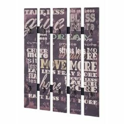 Vente flash 😍 Paris prix Patère Murale Vintage "Give" 100cm Violet 🎉