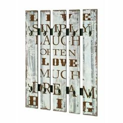 Meilleure vente ✔️ Paris prix Patère Murale Vintage "Love" 100cm Bleu 👍