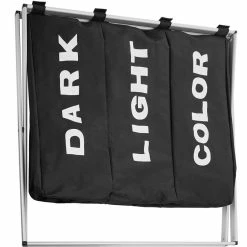 De gros 🌟 Tectake Panier à linge triple - beige 😀 -Accessoires pour la maison Soldes 4061173017758 7