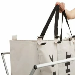 De gros 🌟 Tectake Panier à linge triple - beige 😀 -Accessoires pour la maison Soldes 4061173017765 6