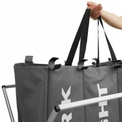 De gros 🌟 Tectake Panier à linge triple - beige 😀 -Accessoires pour la maison Soldes 4061173017772 6