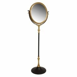 Nouveau 💯 Paris prix Miroir sur Pied Design "Eleganca" 173cm Noir 🌟