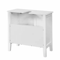 Bon marché 💯 SoBuy® FRG202-W Meuble Sous-Lavabo Dessous de lavabo ou Evier Meuble de Salle de Bain 🧨 -Accessoires pour la maison Soldes 4251388600887 6