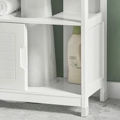 Grosses soldes 😍 SoBuy FRG128-II-W Meuble sous lavabo Meuble sous évier Meuble de Salle de Bain sous lavabo 🛒 13 Grosses soldes 😍 SoBuy FRG128-II-W Meuble sous lavabo Meuble sous évier Meuble de Salle de Bain sous lavabo 🛒 -Accessoires pour la maison Soldes 4251388613450 5