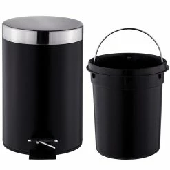 Grosses soldes 🔔 Tectake Accessoires WC brosse + poubelle + dérouleur de papier 🎉 -Accessoires pour la maison Soldes 4260182873984 3