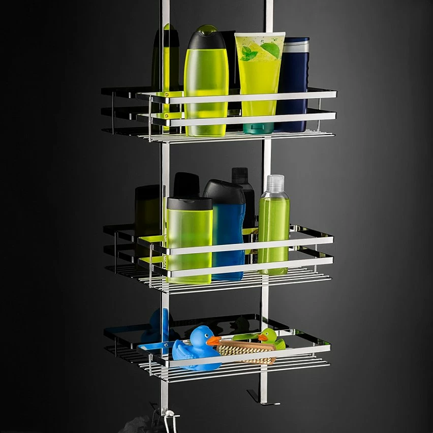 Le moins cher 😉 Tectake Étagère de douche ❤️ 4 Le moins cher 😉 Tectake Étagère de douche ❤️ – Image 2